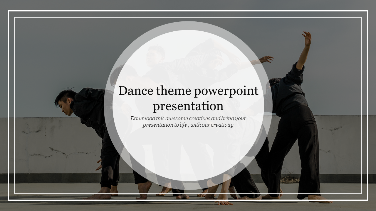 Attractive Dance Theme PowerPoint Presentation